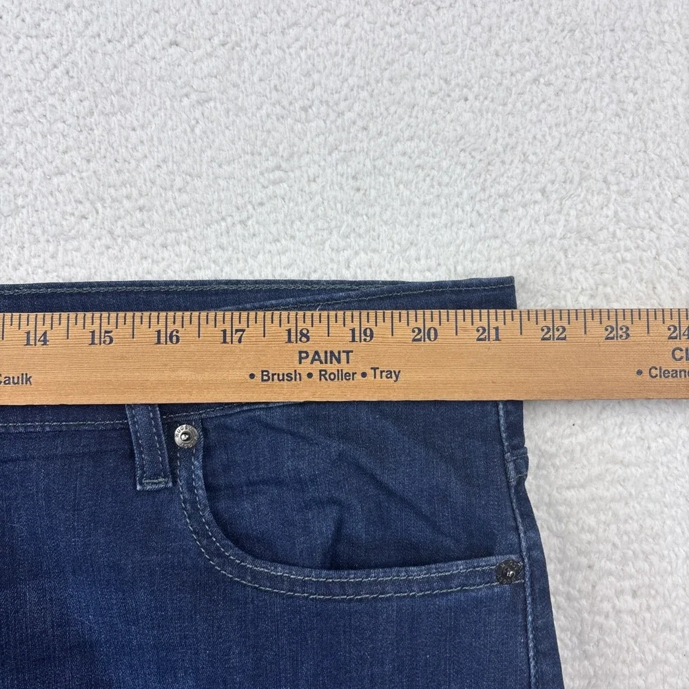 MUGSY 'Fultons' Means Jeans Size 42/32 Blue Dark Wash Stretch Denim Classic Fit